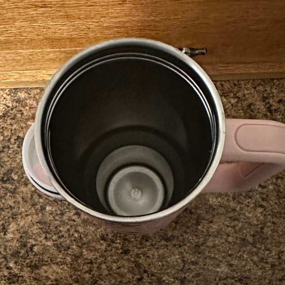 Katydid Stanley Pink Skull and Flower Thermos - Picture 5 of 7